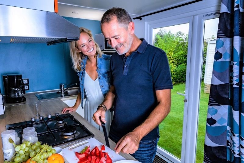 Kochen im Ferienhaus Belgien am Meer